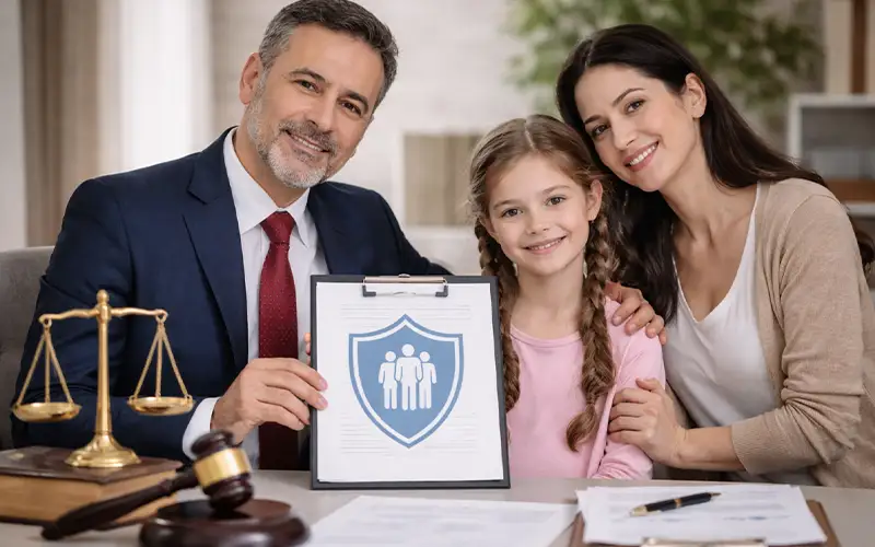 چطور وکیل خانواده می‌تواند در حفظ حقوق کودک شما کمک کند؟